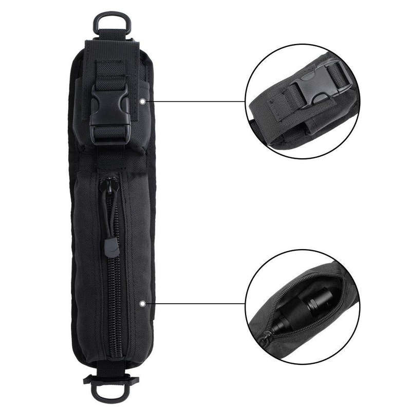 Outdoor Sports Backpack Shoulder Strap Phone Bag Sundry Kit, Size:One Size(Black)