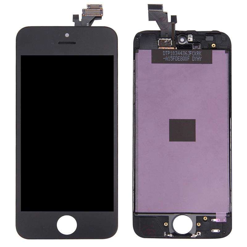 5 PCS Black + 5 PCS White TFT LCD Screen for iPhone 5 with Digitizer Full Assembly
