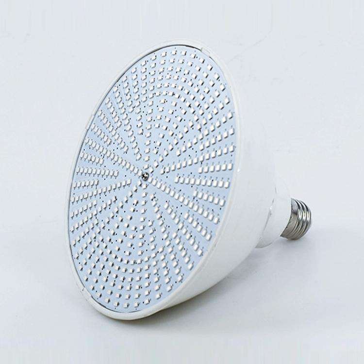 ABS Plastic LED Pool Bulb Underwater Light, Light Color:Colorful +12 Button Remote Control(25W)