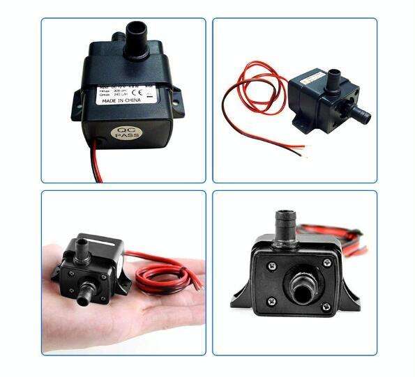 240L/H Ultra-quiet Flow Rate Waterproof Brushless Pump Mini Submersible Water Pump