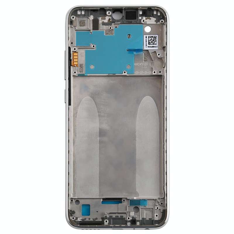 Front Housing LCD Frame Bezel Plate for Xiaomi Redmi Note 8(Silver)