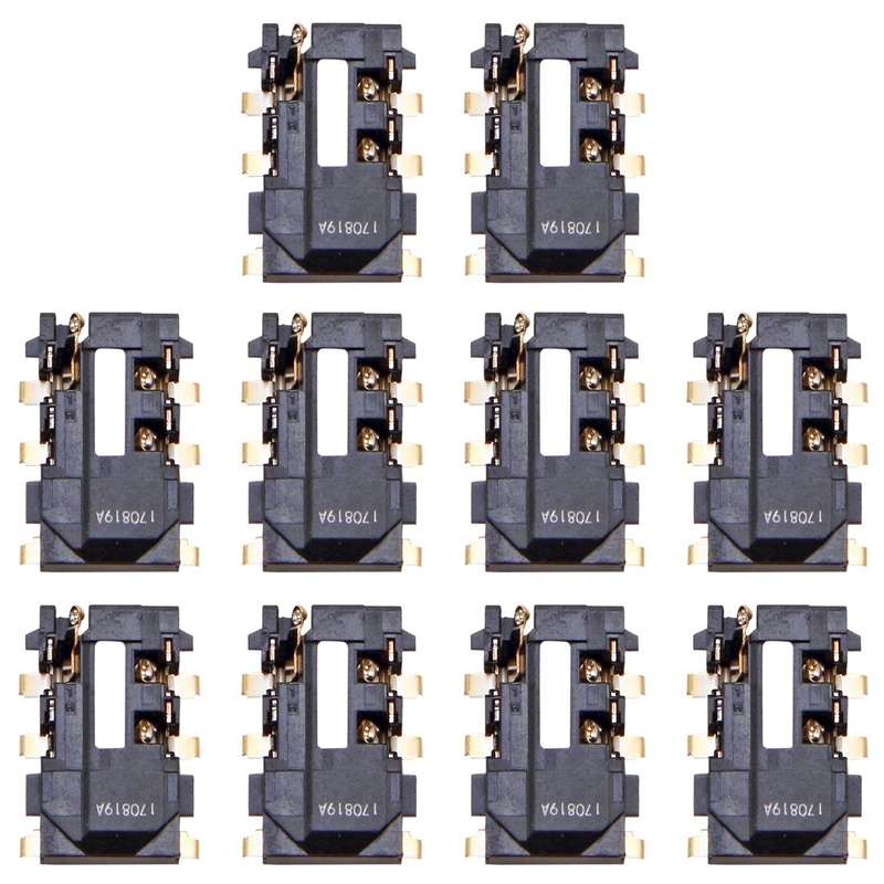 10 PCS Earphone Jack for Huawei P Smart+ 2019