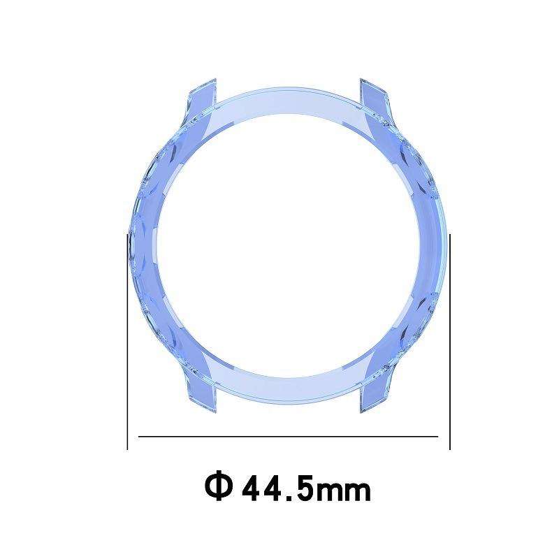 For Garmin Forerunner 158 / 55 Half Coverage Hollowed TPU Protective Case(Transparent White)