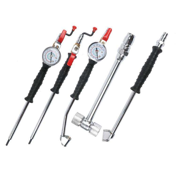 Car Tire Double-Ended Air Nozzle, Specification: Straight Handle