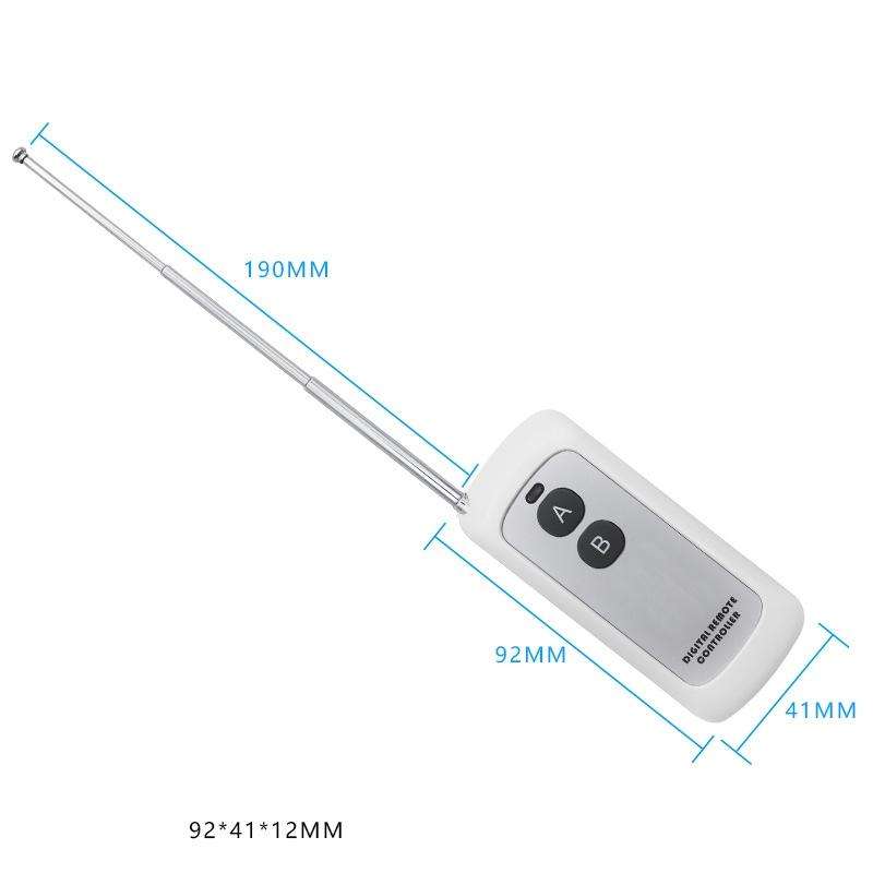 1000-2E Two-button Water Pump Motor Smart Socket Access Control Lamp Learning Wireless Remote Con...