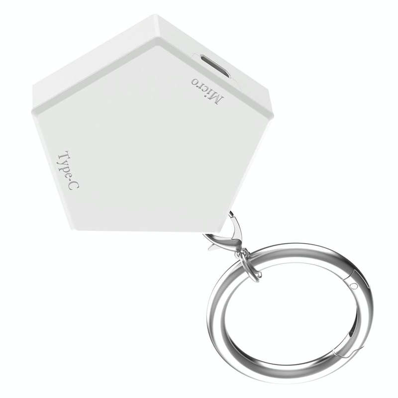 For OPPO Watch X / OnePlus Watch 2 Portable Smart Watch Charger(White)