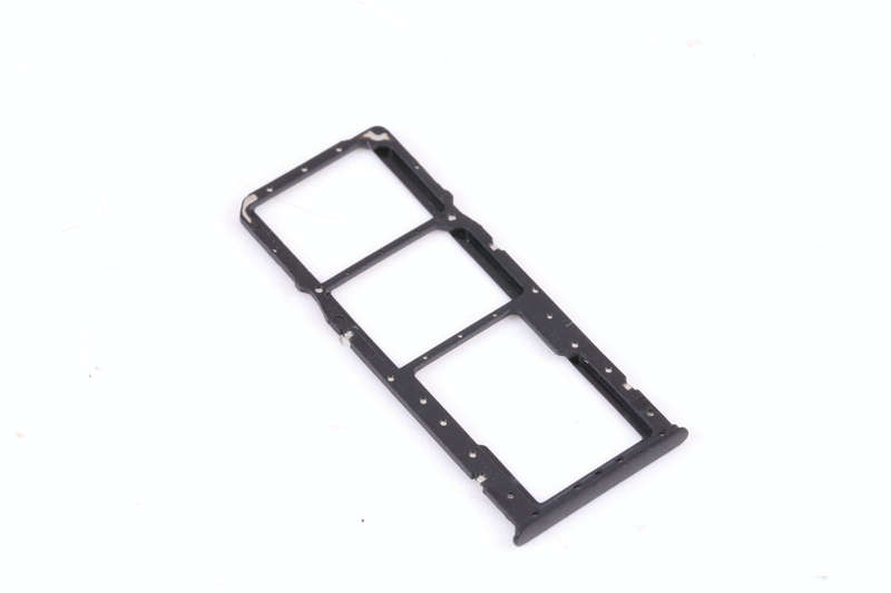 SIM Card Tray + SIM Card Tray + Micro SD Card Tray for Huawei Y9 (2018) (Black)