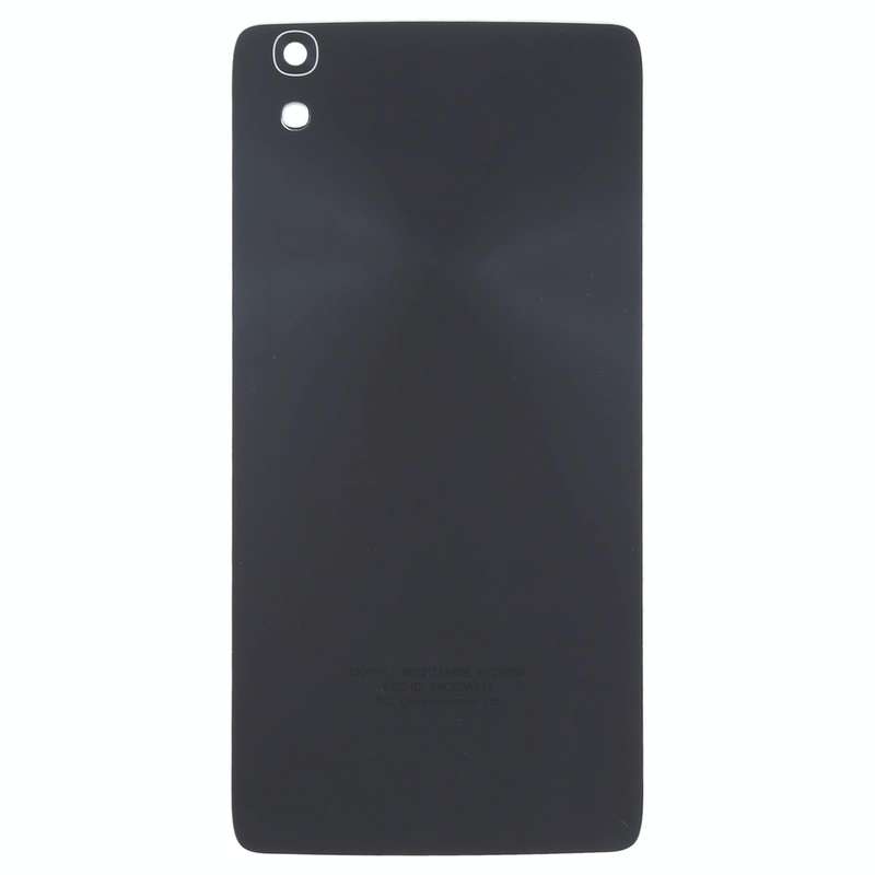 For Alcatel One Touch Idol 4 OT6055 6055K 6055Y 6055B 6055 Glass Battery Back Cover  (Black)