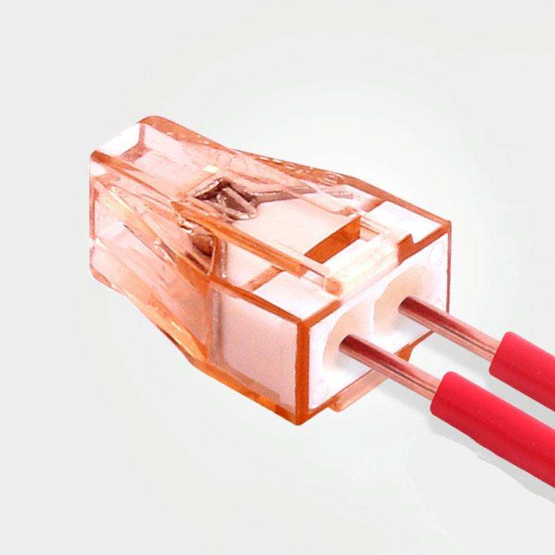 10 PCS 602A Wire Quick Connector Terminal Block Plug-In Parallel Splitter Crimp Cap Copper Insula...