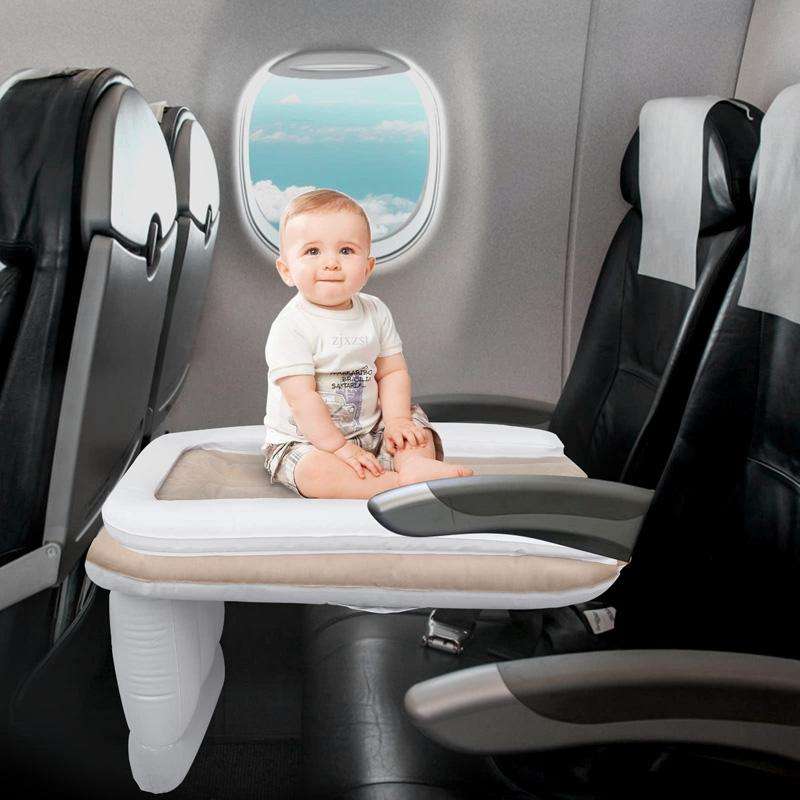 Outdoor Travel Baby Inflatable Bed Children Car Rear Folding Bed Aircraft Inflatable Mattress, Co...
