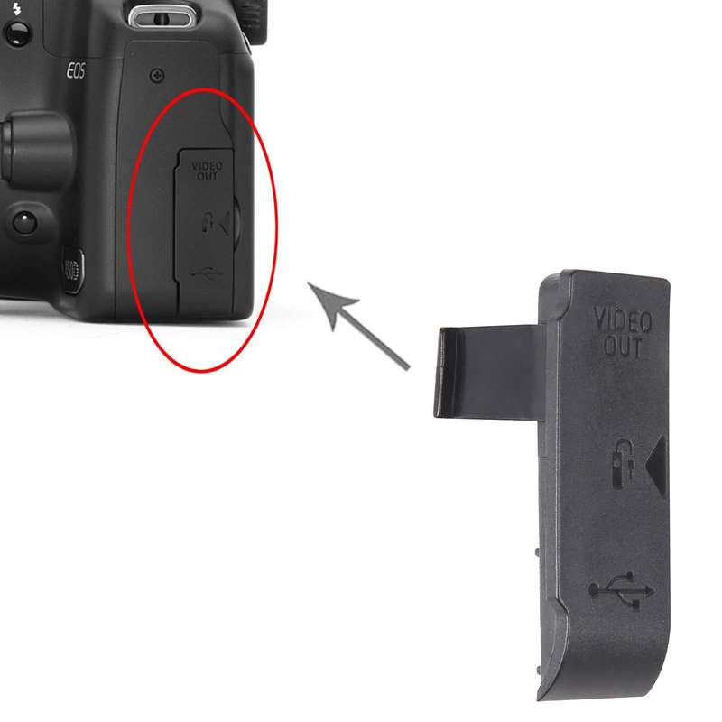 For Canon EOS 450D OEM USB Cover Cap