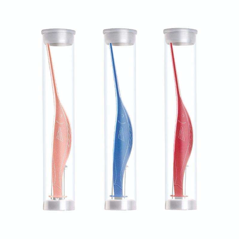 3 PCS Visible Light Ear Spoon Tool Tweezers(Random Color Delivery)