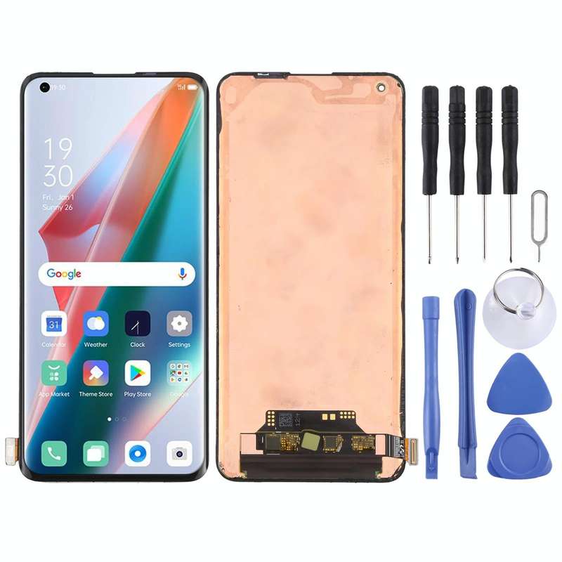 Original Ltpo AMOLED Material LCD Screen and Digitizer Full Assembly for OPPO Find X3 / Find X3 P...