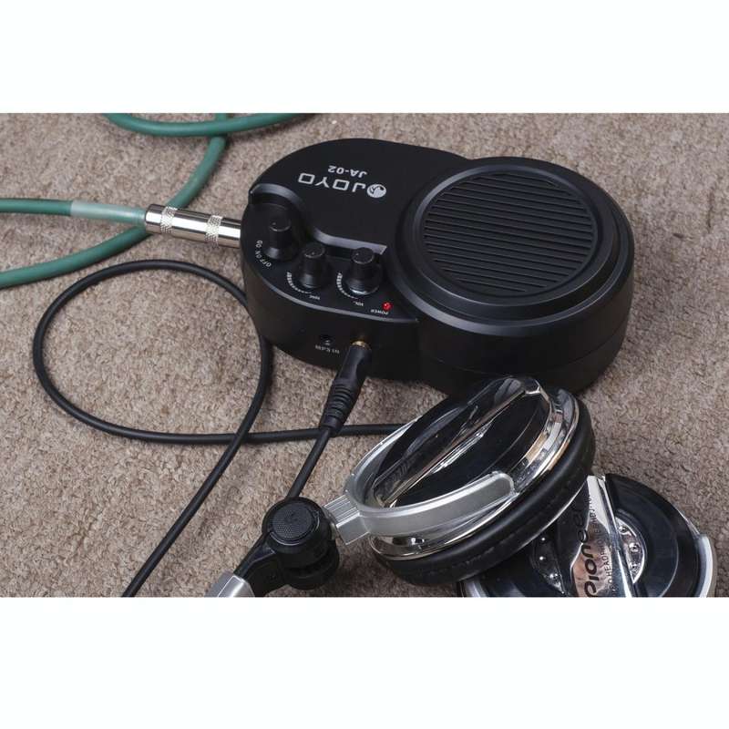 JOYO JA-02 3W Guitar Amplifier Mini Electric Guitar Amp Amplifier Speaker with Volume Tone Distor...