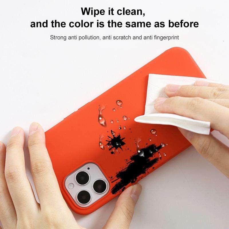 For iPhone 14 Plus Solid Silicone Phone Case(Sand Pink)