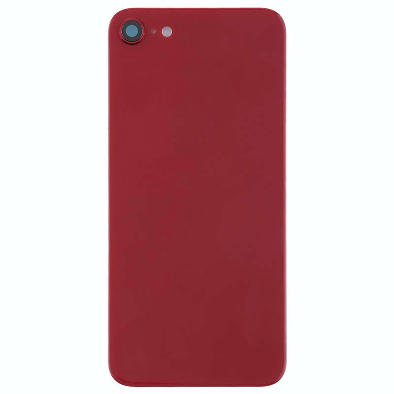 Back Cover with Adhesive for iPhone 8(Red)