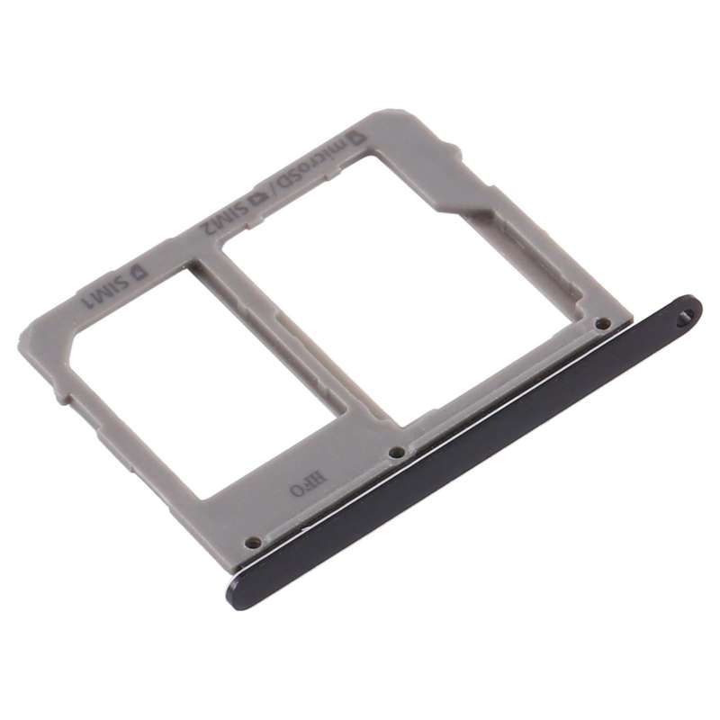 For Samsung Galaxy A8 Star / A9 Star SM-G8850 SIM Card Tray + SIM Card Tray / Micro SD Card Tray ...