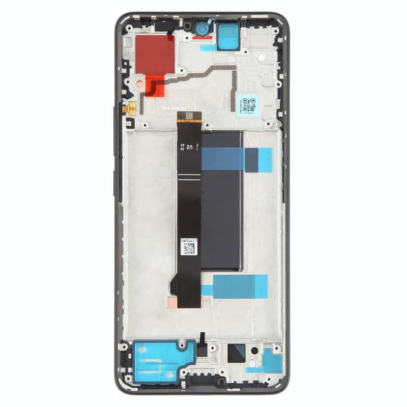 For Xiaomi Poco X6 Original AMOLED Material LCD Screen Digitizer Full Assembly with Frame (Black)