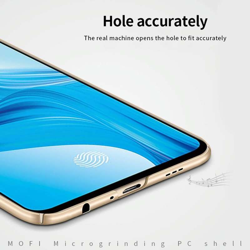 For OPPO F17 Pro / A93 MOFI Frosted PC Ultra-thin Hard Case(Gold)