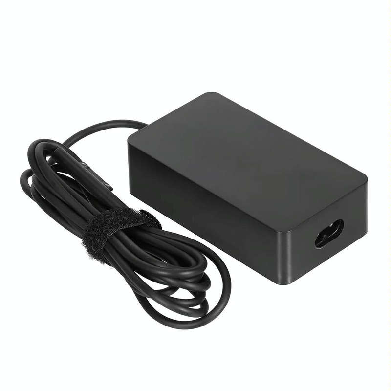 For Microsoft Surface Pro 7 / 7 Plus / 8 / 9 / X & Laptop 3 / 4 / 5 65W Laptop Power Adapter (EU ...