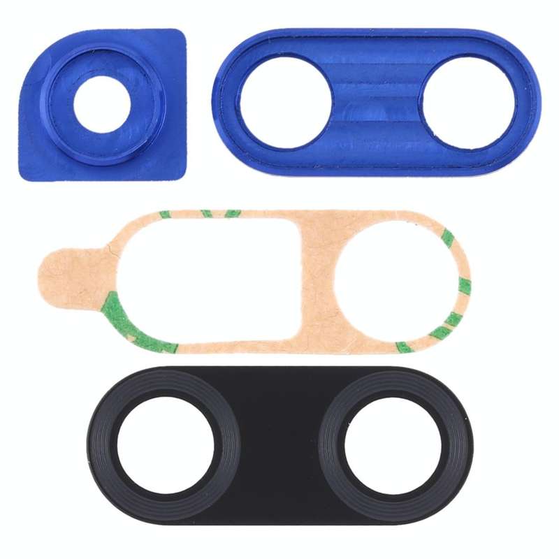 For Huawei Nova 4 10pcs Camera Lens Cover (Blue)