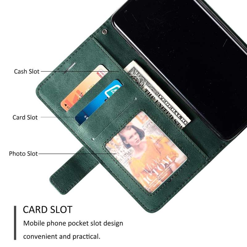 For Samsung Galaxy S9 Plus Skin Feel Splicing Horizontal Flip Leather Case with Holder & Card Slo...