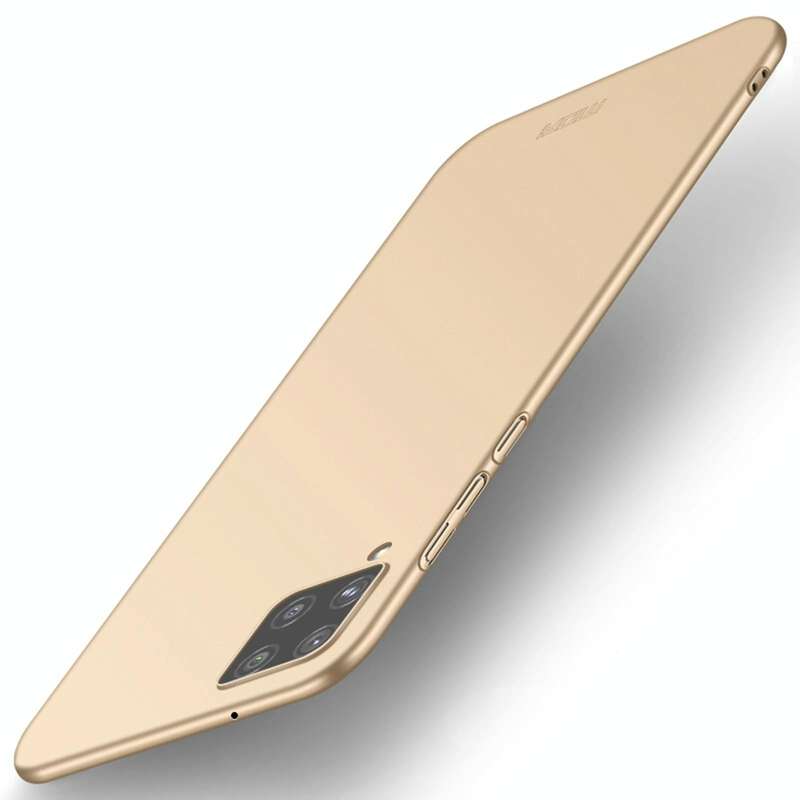 For Samsung Galaxy A42 5G / M42 5G MOFI Frosted PC Ultra-thin Hard Phone Case(Gold)