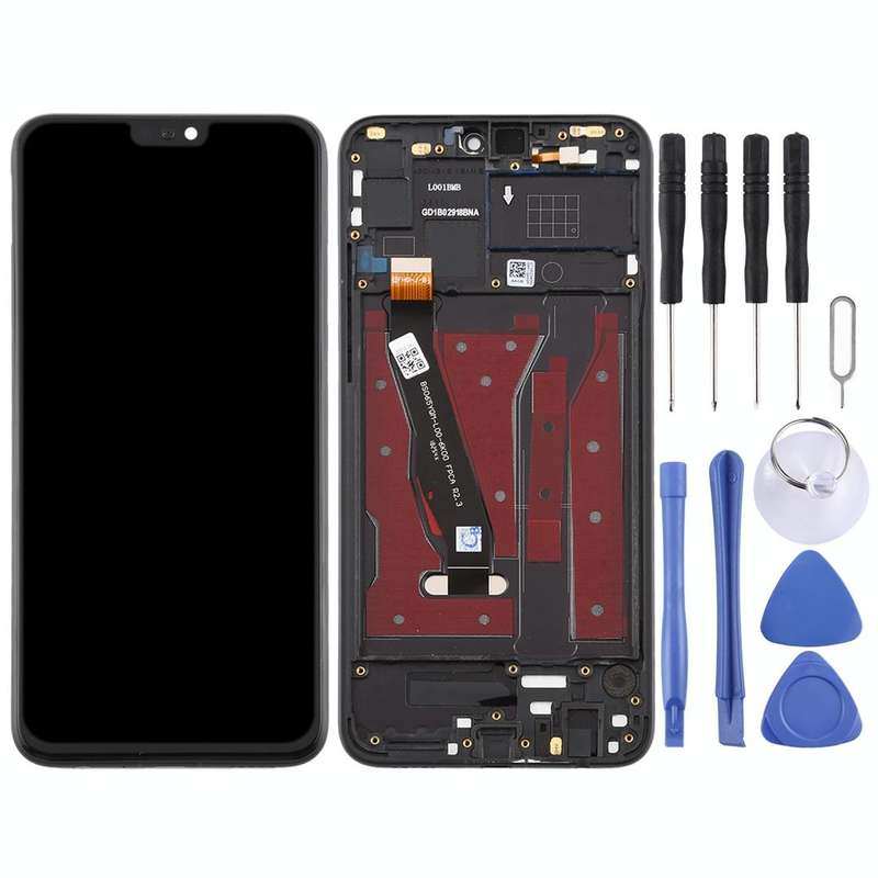 OEM LCD Screen for Huawei Honor 8X Digitizer Full Assembly with Frame(Black)