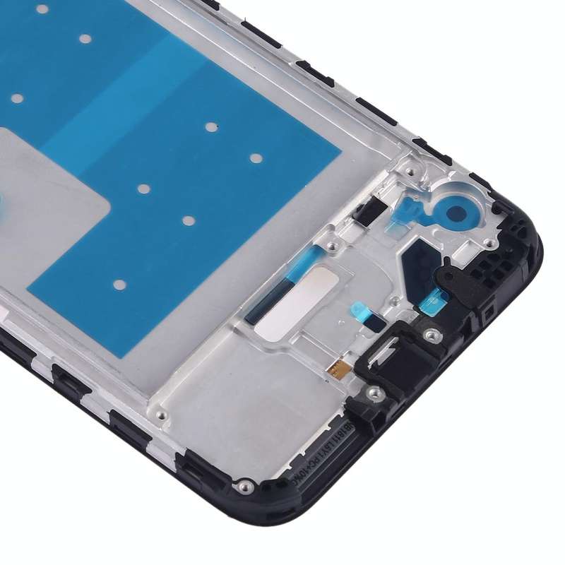 Front Housing LCD Frame Bezel Plate for Huawei Y6 Pro (2019) / Y6 (2019)(Black)