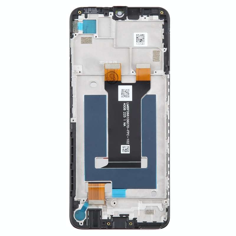 For ZTE Blade V40 Design 8046 LCD Screen Digitizer Full Assembly with Frame (Black)