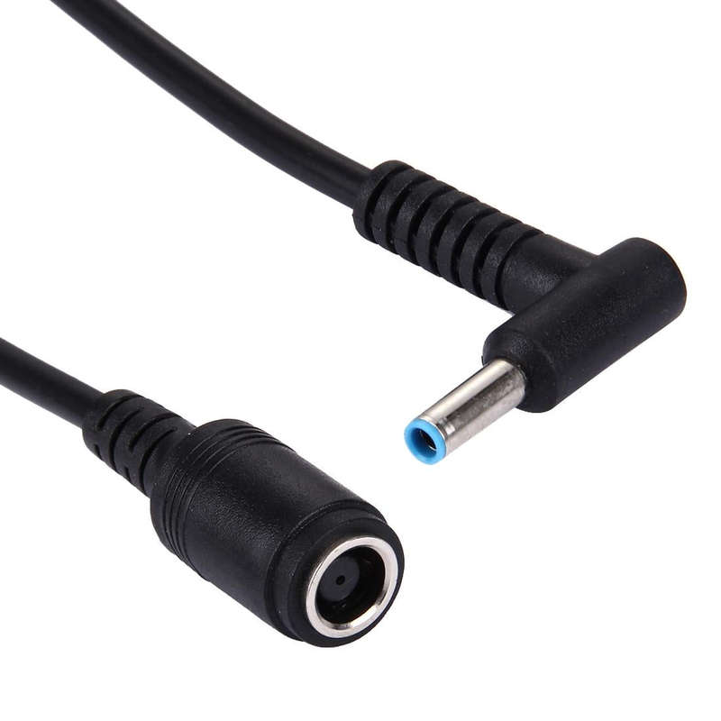 4.5 x 3.0mm Bent Male to 7.4 x 5.0mm Female Interfaces Power Adapter Cable for Laptop Notebook, L...