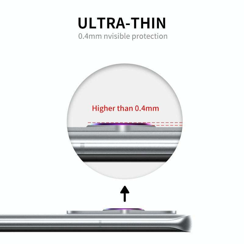 For HUAWEI P60 / P60 Pro / P60 Art ENKAY Hat-Prince 9H Rear Camera Lens Aluminium Alloy Tempered ...