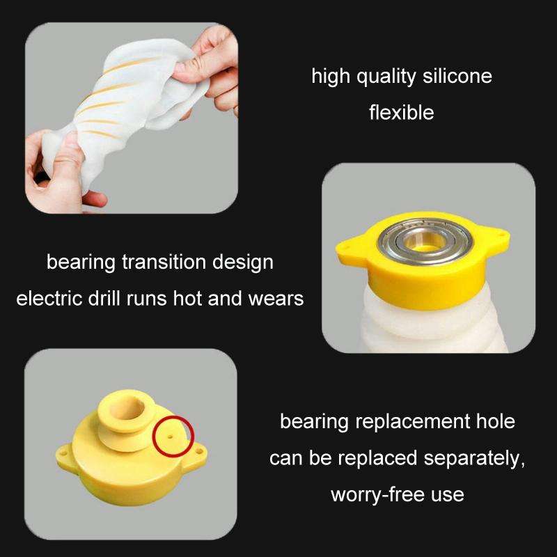 Household Improvement Impact Electric Drill Dust Cover(150mm)