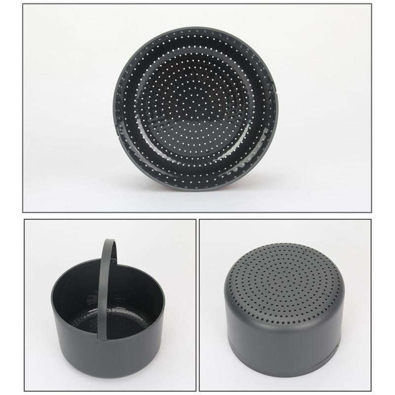 Kitchenware Microwave Oven Utensils Rrice Cooker Heating Steamer Pot Steamed Rice Box(Forest Green)