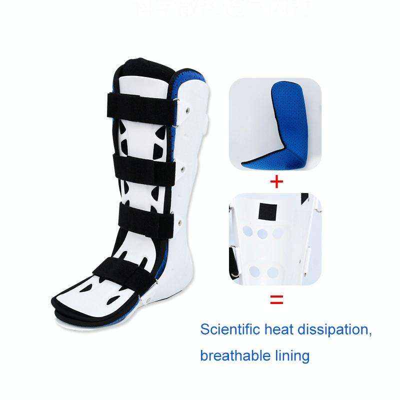 Calf Ankle Fracture Sprain Fixation Brace Plaster Shoe Foot Support Brace, Size: L Right(Short)