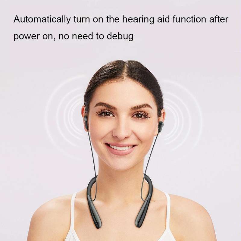 Z3 Free Multifunctional Multi-channel Digital Wireless Hearing Aids for the Elderly(Grey)