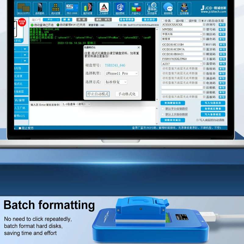 JCID P15 Nand Reading / Writing Programmer