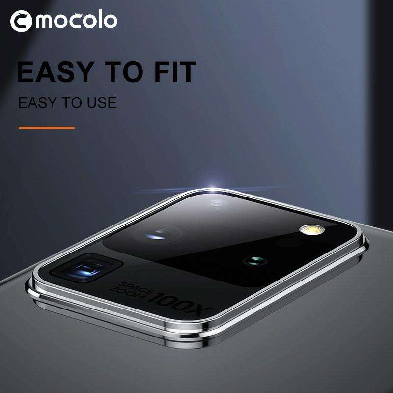 For Galaxy S20 Ultra/S20 Ultra 5G mocolo 0.15mm 9H 2.5D Round Edge Rear Camera Lens Tempered Glas...