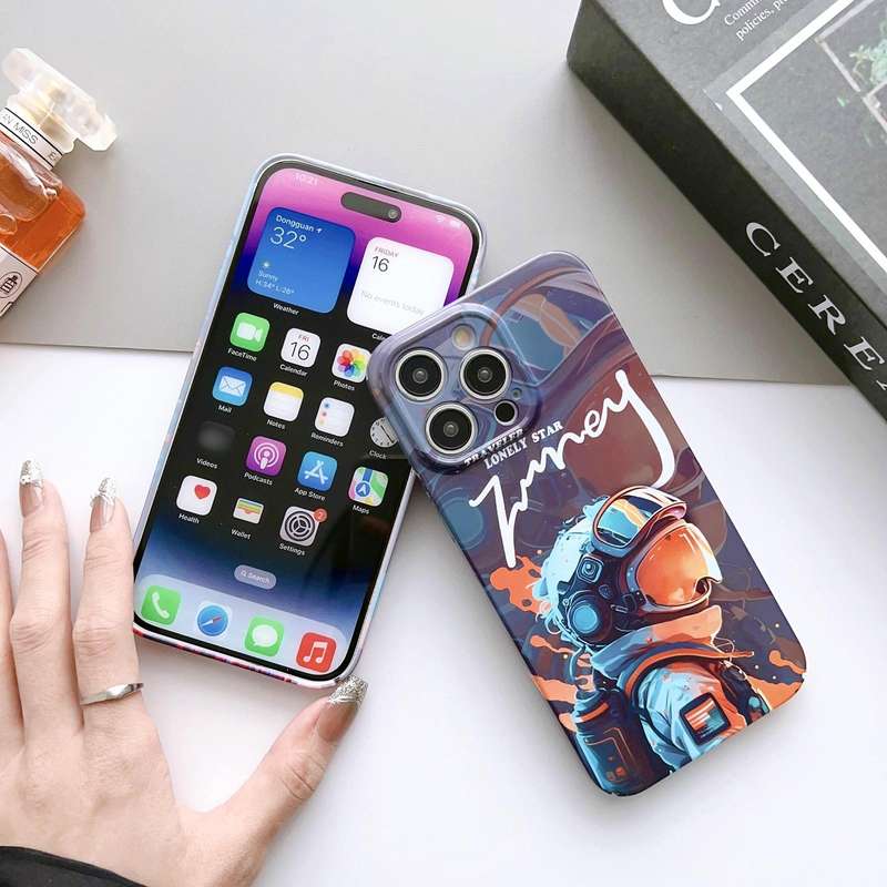 For iPhone SE 2022 / 2020 / 8 / 7 Painted Pattern Precise Hole PC Phone Case(Bottle Monster)