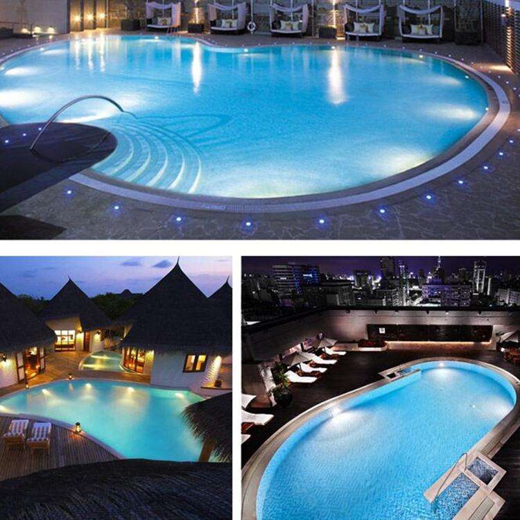 ABS Plastic LED Pool Bulb Underwater Light, Light Color:Warm White Light(35W)