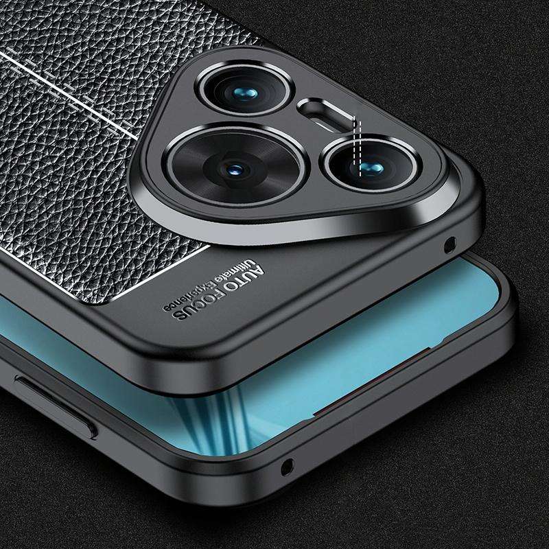 For Huawei Pura 70 Pro / 70 Pro+ Litchi Texture TPU Shockproof Phone Case(Blue)