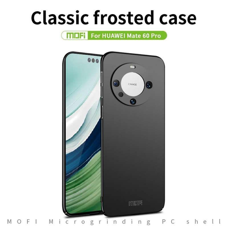 For Huawei Mate 60 Pro MOFI Micro-Frosted PC Ultra-thin Hard Phone Case(Red)