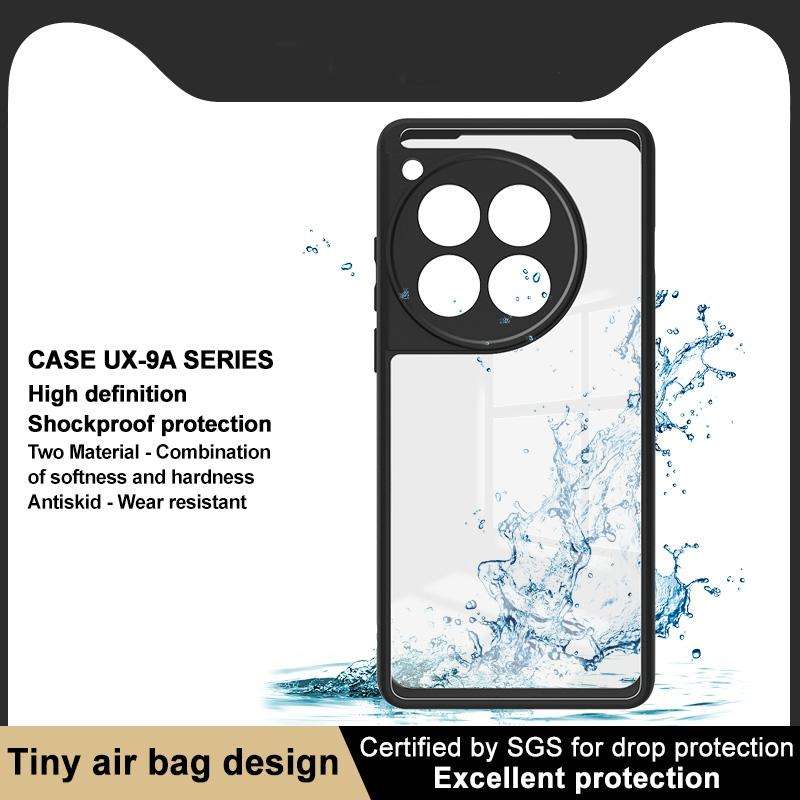 For OnePlus 12 5G imak UX-9A Series Four-corner Airbag Shockproof Phone Case