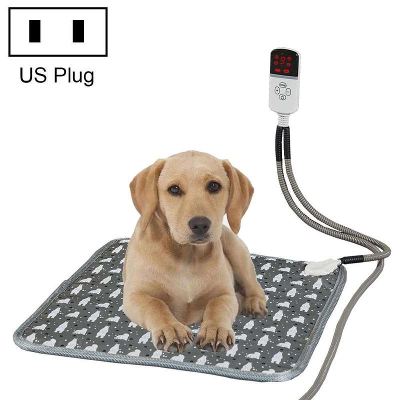 CW45 45x45cm Multi-level Temperature Regulating Timing Pet Heating Pad, Spec: US Plug