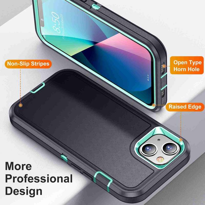 For iPhone 11 Life Waterproof Rugged Phone Case(Dark Blue + Light Blue)