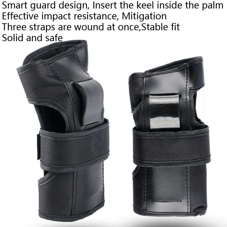 WEISOK 6 in 1 Roller Skating Protective Gear Skating Skate Skateboard Anti-Fall Knee Pads Set, Sp...