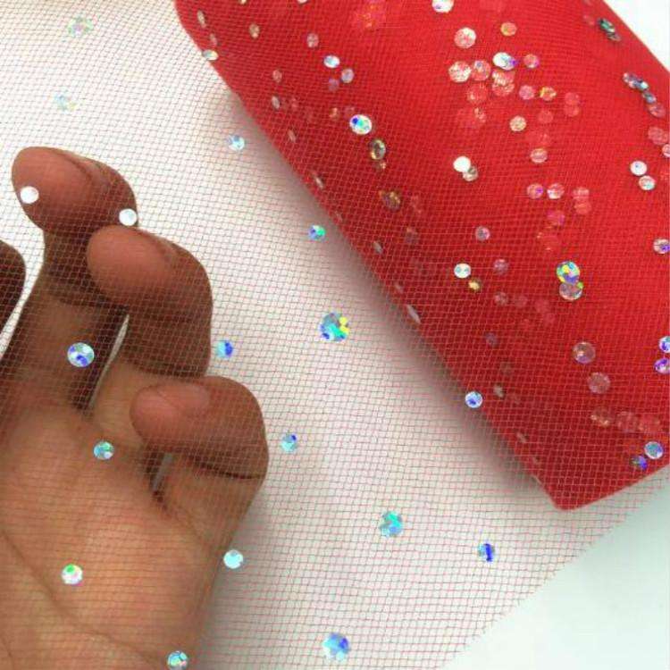 Tulle Roll 25 Yards 13cm Organza Laser Crafts Wedding Decoration Tulle Birthday Party Supplies(Sk...