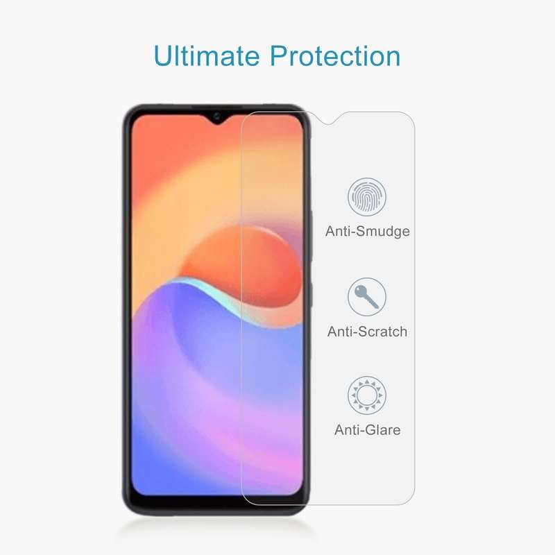 For ZTE Blade A52 Lite 10pcs 0.26mm 9H 2.5D Tempered Glass Film