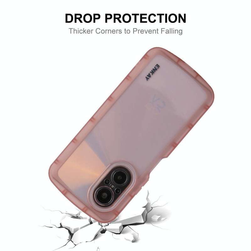 For Huawei Nova 9 SE / Honor 50 SE ENKAY Translucent Matte TPU Shockproof Phone Case(Black)