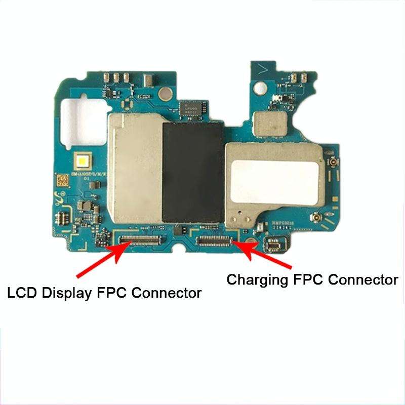 For Samsung Galaxy A10 SM-A105 10pcs Charging FPC Connector On Motherboard